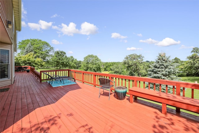 940 High Ave, Newton, IA 50208 - view of wooden deck