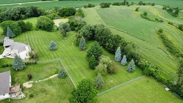 940 High Ave, Newton, IA 50208 - aerial overview of property's location with rural landscape and abundant farmland