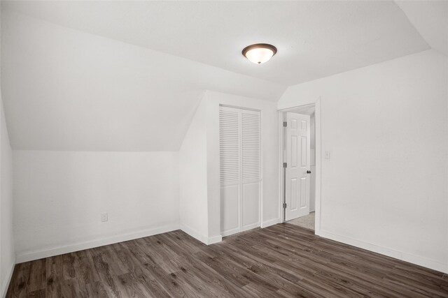 707 Bromley St, Marshalltown, IA 50158 - bonus room with lofted ceiling and wood finished floors