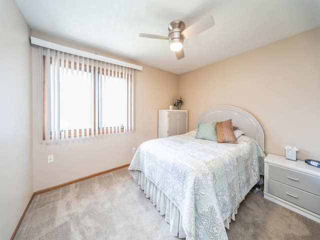 3436 Valley View Dr, West Des Moines, IA 50265 - bedroom featuring carpet floors and ceiling fan