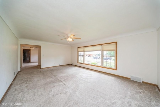1805 Sycamore St, Granger, IA 50109 - carpeted spare room featuring ceiling fan and baseboards