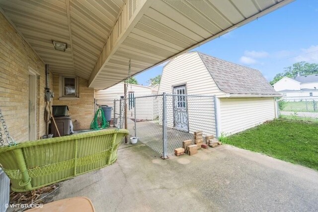 1805 Sycamore St, Granger, IA 50109 - view of patio / terrace with a gate