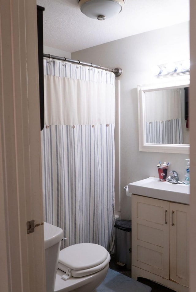 1600 Evergreen Ave, Des Moines, IA 50320 - full bathroom with vanity and a shower with shower curtain