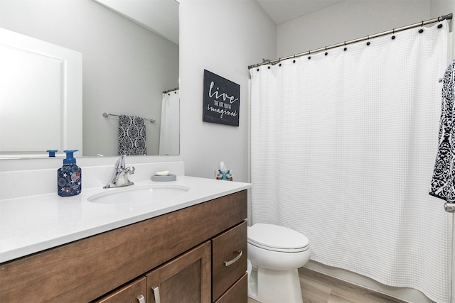 8932 Mockingbird Dr, West Des Moines, IA 50266 - full bath featuring vanity and wood finished floors