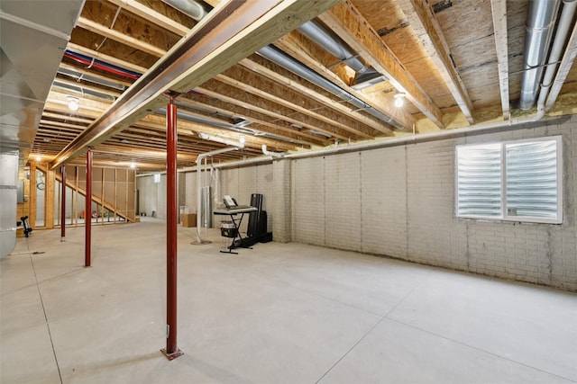 410 Sheridan St, Menlo, IA 50164 - view of unfinished basement