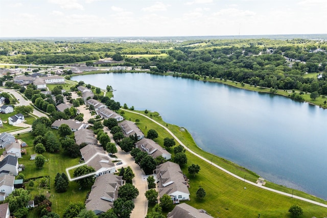 1745 Waters Edge Dr, Pleasant Hill, IA 50327 - aerial view of property's location featuring a nearby body of water and nearby suburban area