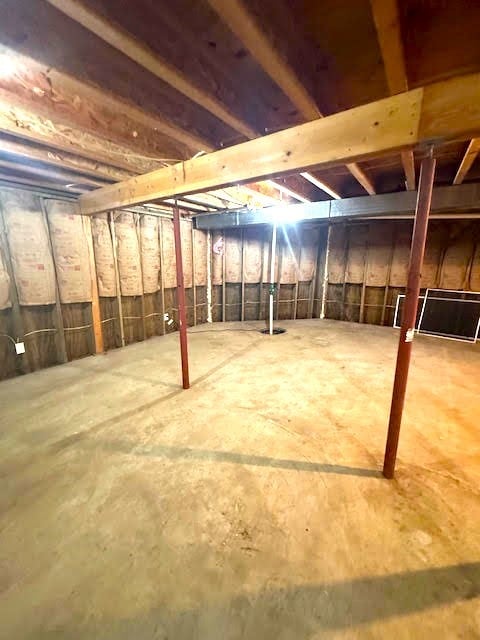 426 N 1st St, Ogden, IA 50212 - view of unfinished below grade area