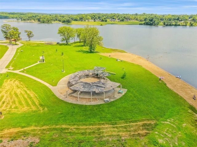 470 Juniper Ave, Kellogg, IA 50135 - drone / aerial view of a nearby body of water