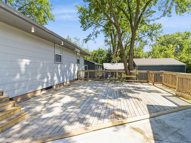 4518 SE 6th St, Des Moines, IA 50315 - view of deck