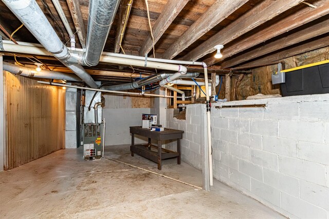 1718 Otley Ave, Perry, IA 50220 - unfinished below grade area with heating unit