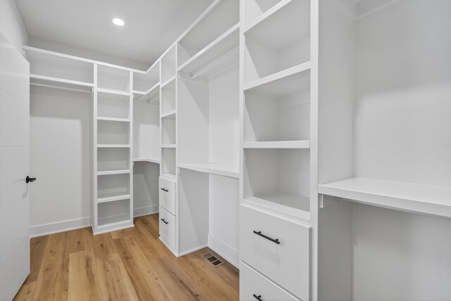 17736 Hammontree Dr, Clive, IA 50325 - walk in closet with light wood-type flooring