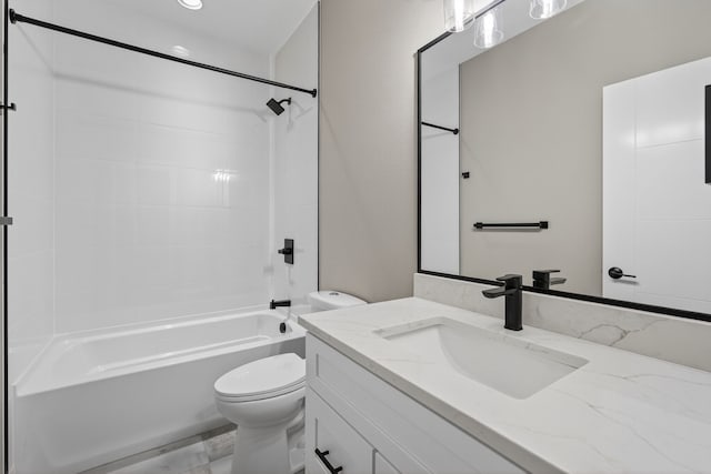 17736 Hammontree Dr, Clive, IA 50325 - full bathroom with vanity and shower / bathtub combination