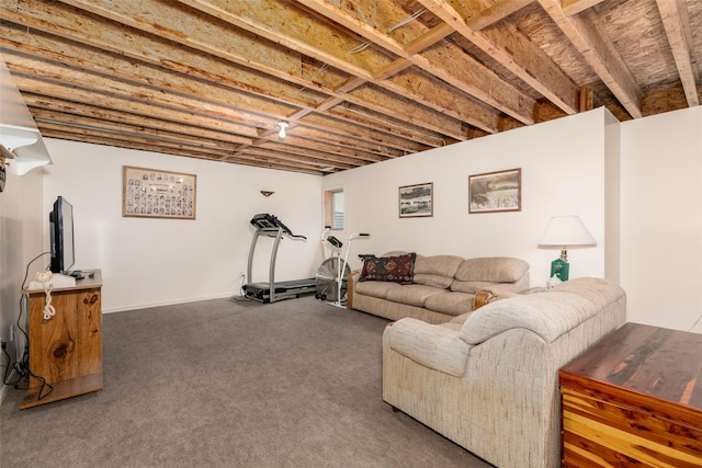 1412 Court St, Adel, IA 50003 - view of carpeted living room