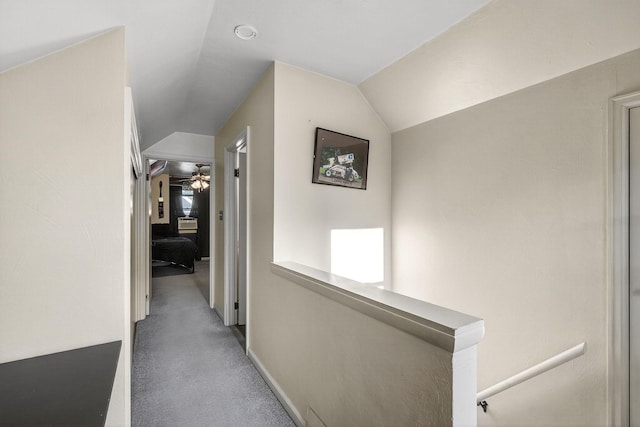 228 Hillside Ave, West Des Moines, IA 50265 - hall featuring an upstairs landing and baseboards