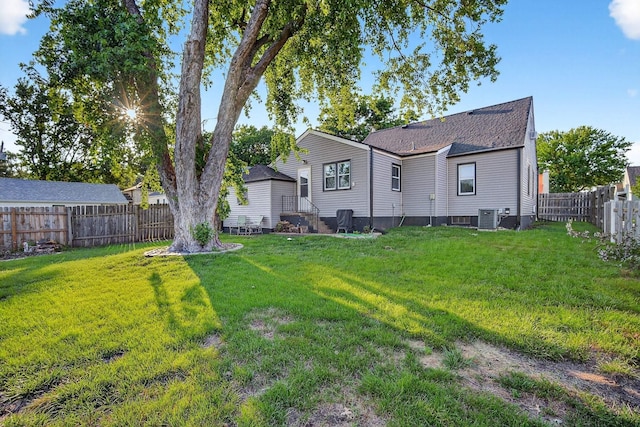 228 Hillside Ave, West Des Moines, IA 50265 - rear view of house featuring a fenced backyard