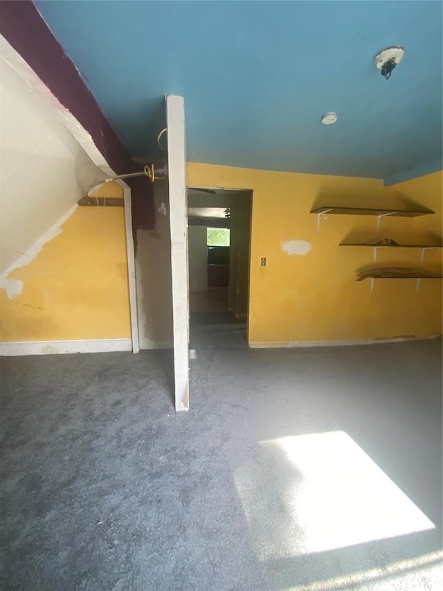 1159 18th St, Des Moines, IA 50314 - below grade area featuring carpet floors