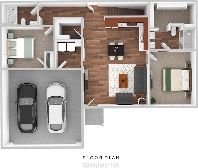 309 W Cherry St, Ogden, IA 50212 - view of home floor plan