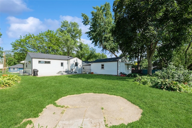 804 24th St, West Des Moines, IA 50265 - back of house with a patio and entry steps