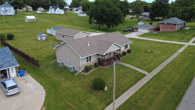 308 S 3rd St, Milo, IA 50166 - aerial view of residential area