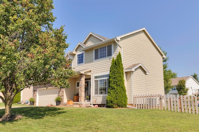 705 Patterson Dr, Carlisle, IA 50047 - traditional-style home with a garage and stone siding