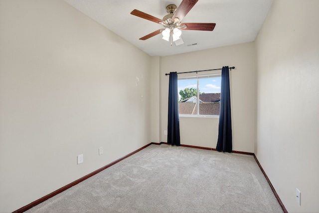 10320 Norfolk Dr Unit 7, Johnston, IA 50131 - unfurnished room with light carpet and a ceiling fan