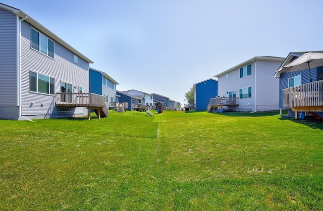 16621 Goodman Dr, Urbandale, IA 50323 - view of grassy yard featuring a residential view