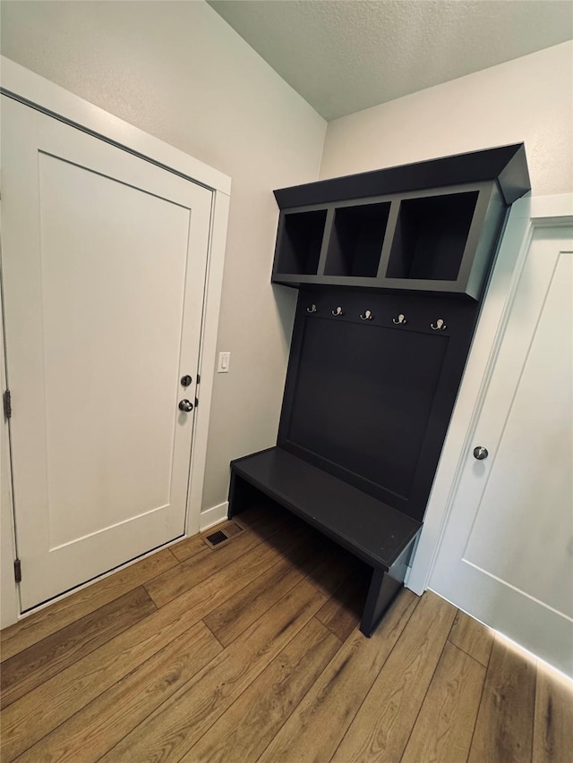 10009 Powell Ave, Johnston, IA 50131 - mudroom featuring wood finished floors