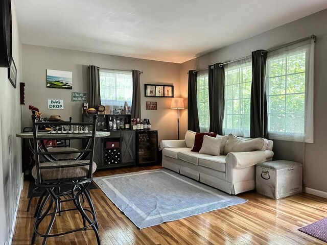 424 Hilltop Rd, Ames, IA 50014 - living room with wood finished floors