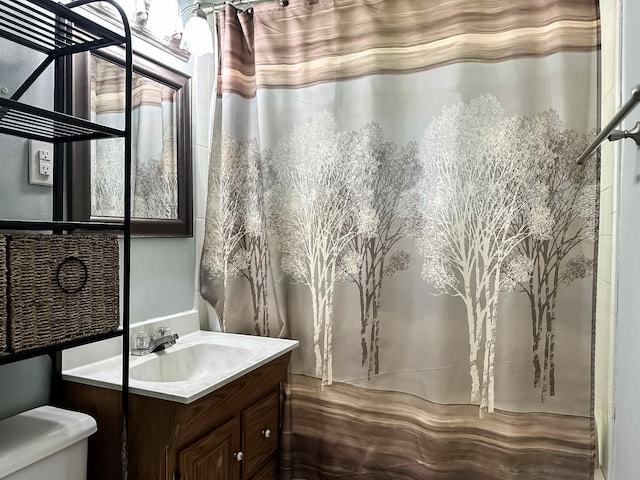 424 Hilltop Rd, Ames, IA 50014 - full bathroom with vanity and toilet