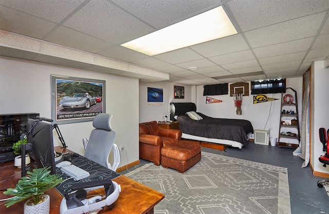 1506 S 14th St, Adel, IA 50003 - bedroom featuring a drop ceiling and baseboards