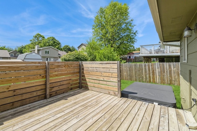3612 SE 18th Ct, Des Moines, IA 50320 - view of deck