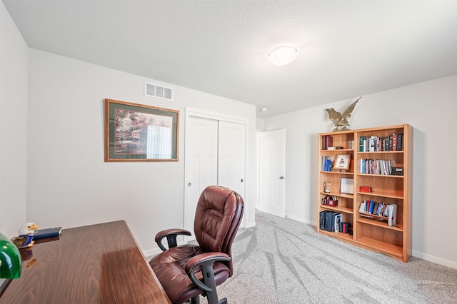 2708 NW Boulder Point Pl, Ankeny, IA 50023 - office space featuring carpet and a textured ceiling