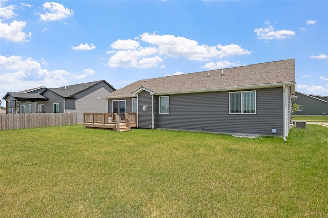 2708 NW Boulder Point Pl, Ankeny, IA 50023 - back of house featuring a deck