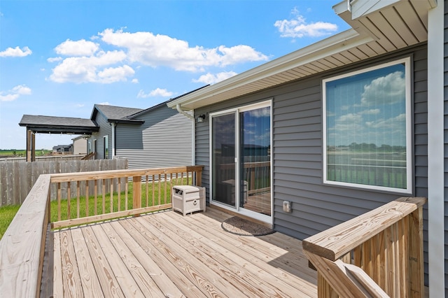 2708 NW Boulder Point Pl, Ankeny, IA 50023 - view of wooden deck