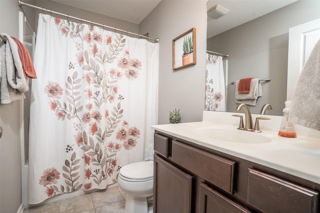 303 SE 14th St, Grimes, IA 50111 - bathroom with vanity, shower / bath combination with curtain, and tile patterned flooring