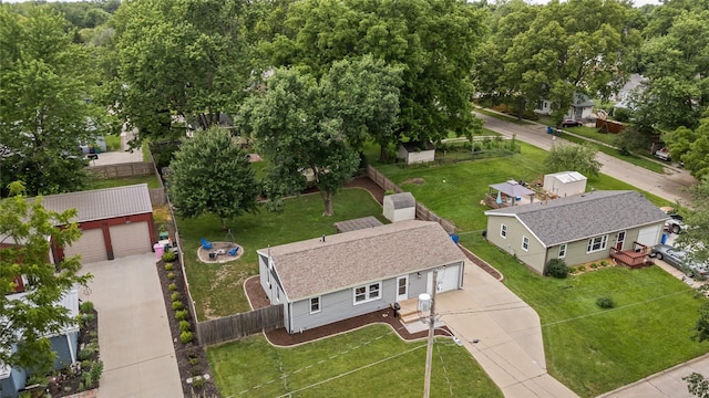 503 S Freeman St, Indianola, IA 50125 - aerial view of property and surrounding area