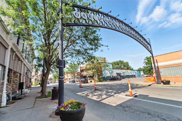 3935 8th St, Des Moines, IA 50313 - view of asphalt street featuring sidewalks and curbs