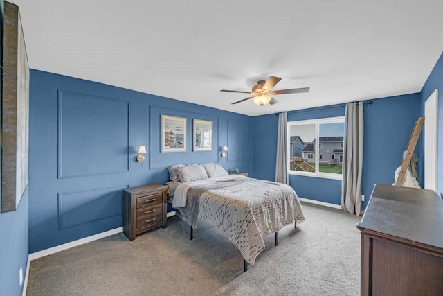4412 NW 12th St, Ankeny, IA 50023 - bedroom with carpet flooring and a ceiling fan