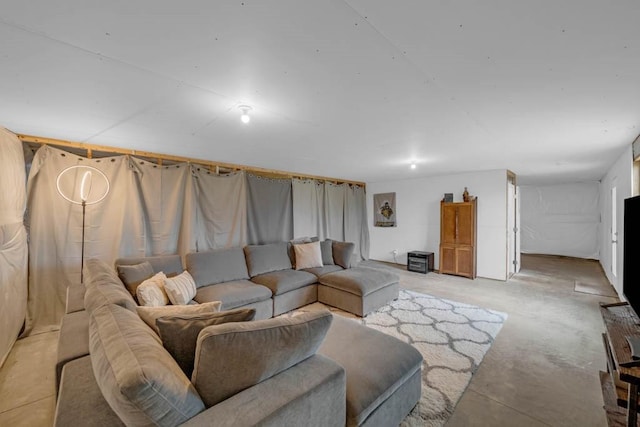 4412 NW 12th St, Ankeny, IA 50023 - living room featuring concrete flooring