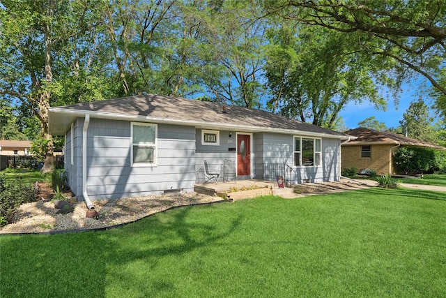 106 NW Scott St, Ankeny, IA 50023 - ranch-style home featuring a front lawn