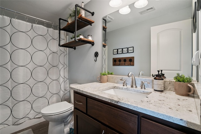 1609 NW Prairie Creek Dr, Grimes, IA 50111 - bathroom featuring vanity and a shower with curtain