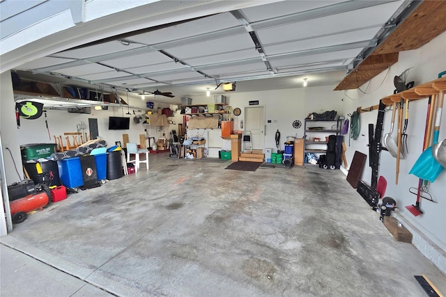 1609 NW Prairie Creek Dr, Grimes, IA 50111 - garage with a garage door opener