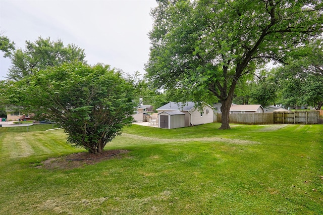 1802 W 5th Ave, Indianola, IA 50125 - view of yard with a storage shed