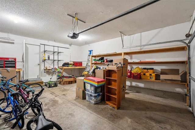 5428 NW 90th St, Johnston, IA 50131 - garage featuring a garage door opener