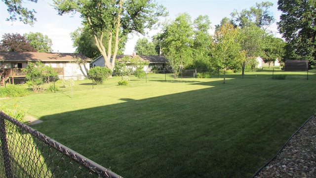 1401 N Grant St, Knoxville, IA 50138 - view of fenced backyard