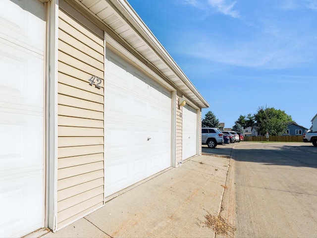 1106 N 6th St Unit 42, Indianola, IA 50125 - view of garage
