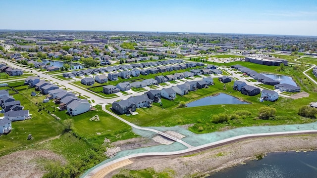 465 NW Gracewood Dr, Waukee, IA 50263 - view of property location with a large body of water and nearby suburban area