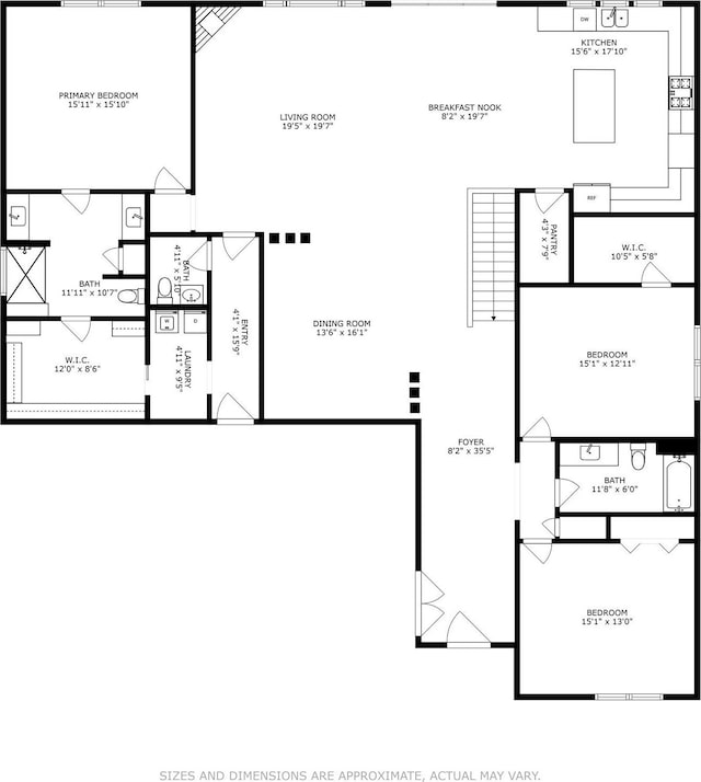 9416 Rushbrook Dr, Johnston, IA 50131 - view of room layout