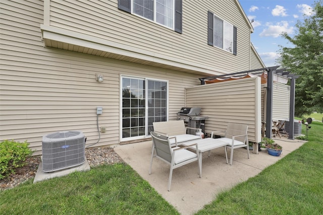 601 Orchard Hills Dr Unit 7006, Norwalk, IA 50211 - view of patio featuring a pergola and grilling area