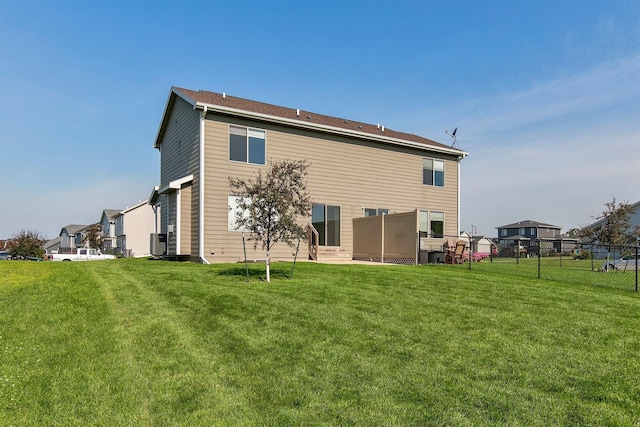 2017 NE Heritage Dr, Grimes, IA 50111 - rear view of house with entry steps